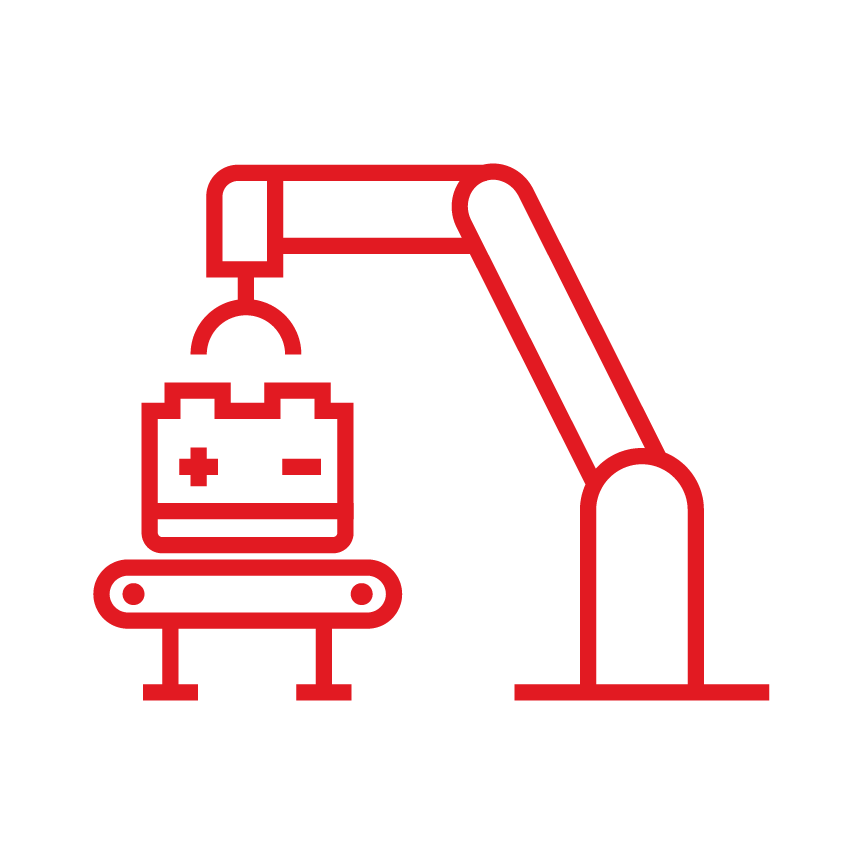 Auto icon red