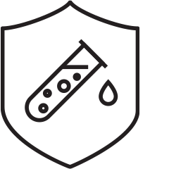 Non-corrosive icon
